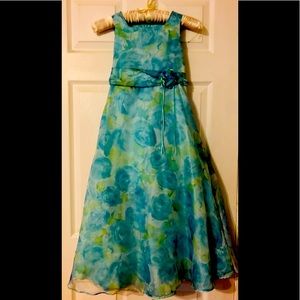 Bonnie Jean floral print dress.